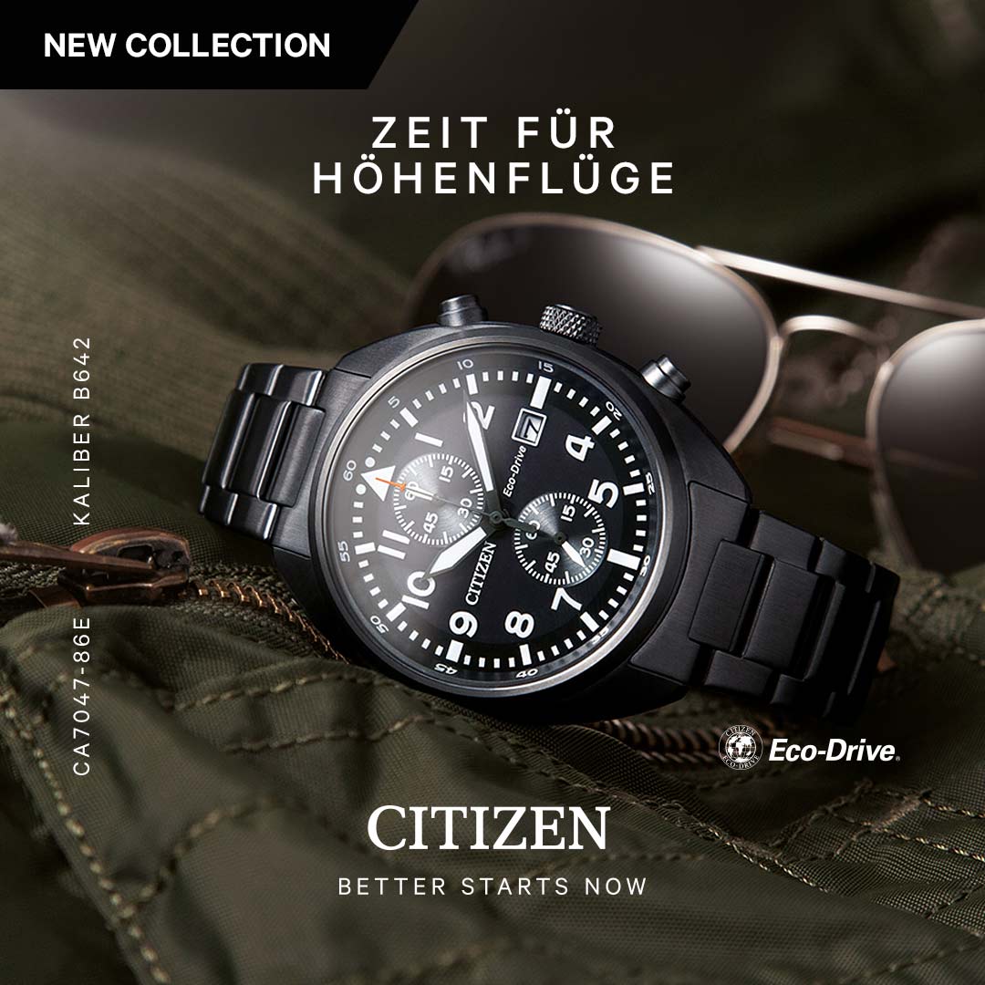 Neue Citizen-Uhren